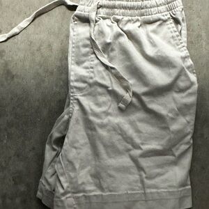 Nautica Men's Light Gray Athletic Shorts